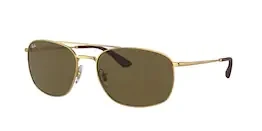 RAY-BAN RB3654 001/73 60-18-145 Erkek Güneş Gözlüğü ürün görseli