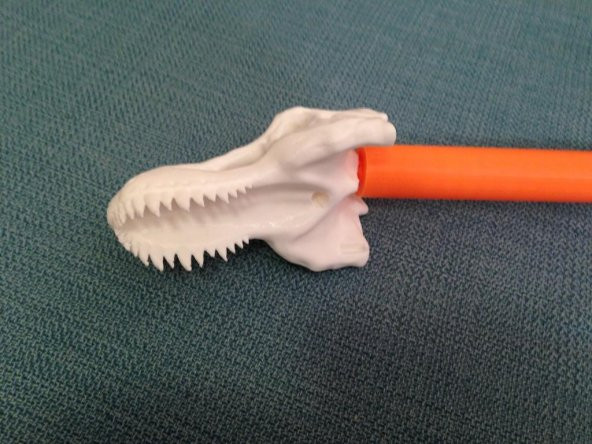 Tyranno-Scratch-Us Rex: Yazdırılabilir T-Rex Backscatcher Plastik Aparat - Resim 7