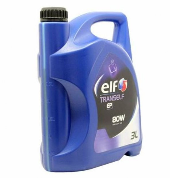 ELF ŞANZUMAN YAĞI 3 LİTRE 80W (75W80) 2021 ÜRETİM - 2