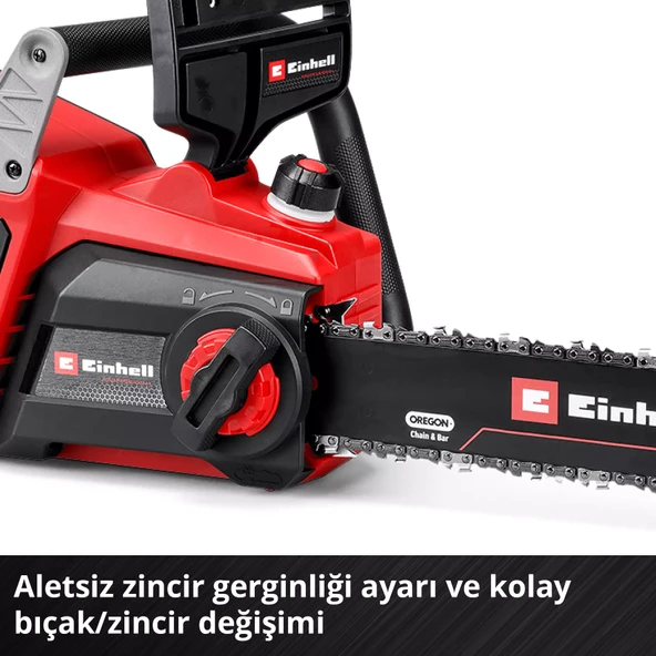 Einhell GP-LC 36/40 Li BL- Akülü Ağaç Kesme Makinesi 18V 4 x 2.5 Ah + Şarj Cihazı - Resim 6