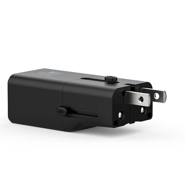 Recci RCG-P07 Çoklu Universal US/UK/EU/AU Uyumlu Şarj Adaptörü 30W