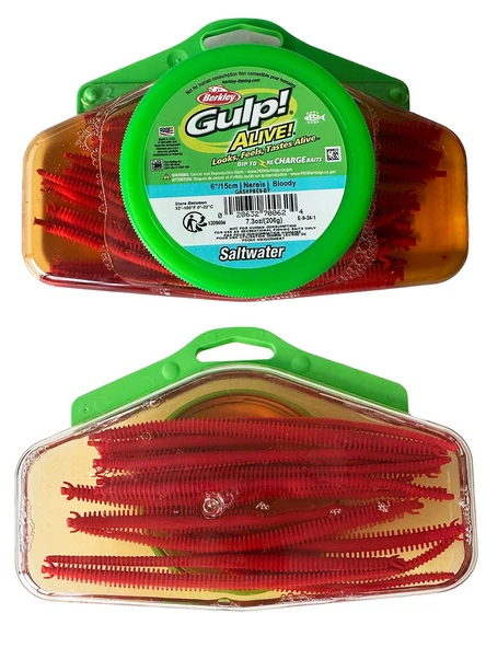 Berkley Gulp Alive 15cm LRF Silikon Yem – Bloody ürün görseli
