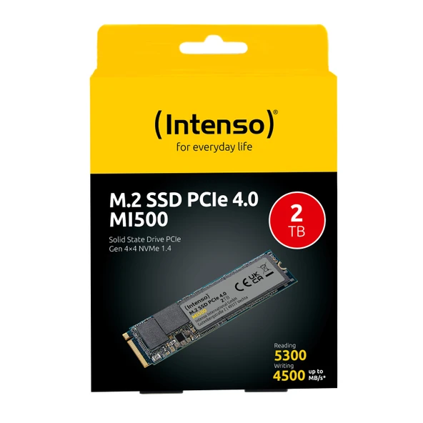 2TB INTENSO MI500 3836470 5300/4500MB/s SSD ürün görseli