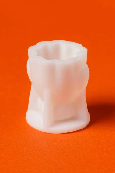 Kabaklı Hayalet M2 Silikon Mum Kalıbı - Resim 4