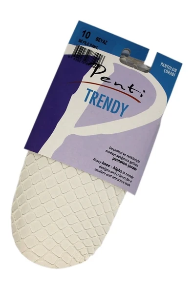 Penti İri Fileli Dizaltı Pantolon Çorabı - Resim 2