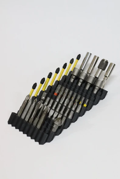 3D Printer Sepeti 140 Adetli Hex Bits Uç Organizeri - 6