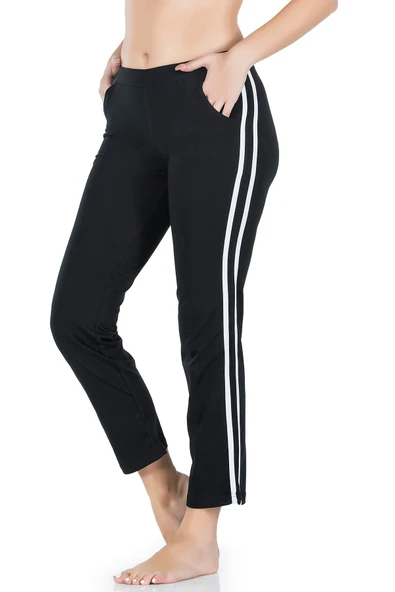 Derya Kurşun Cepli Kadın Tek Alt Eşofman 0532 ürün görseli 1