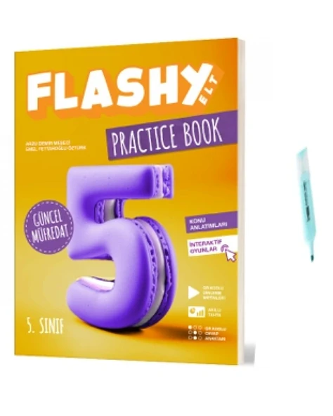 5.Sınıf FLASHY PRACTICE BOOK (Yeni Müfredat) ürün görseli