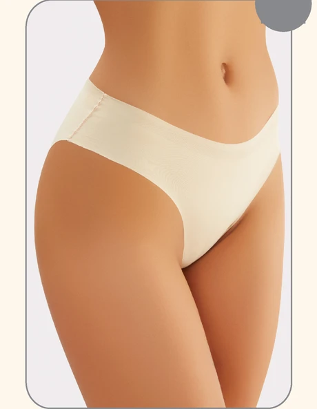 Miss Flex Ten Lazer Kesim Midi Slip Külot 6008 ürün görseli 1