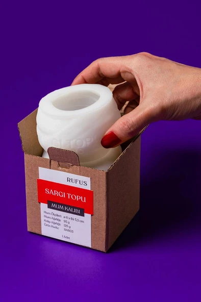 Sargı Topu Silikon Mum Kalıbı - Resim 11