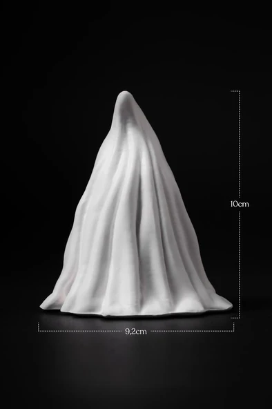 Hayalet 4 Silikon Mum Kalıbı - Resim 4