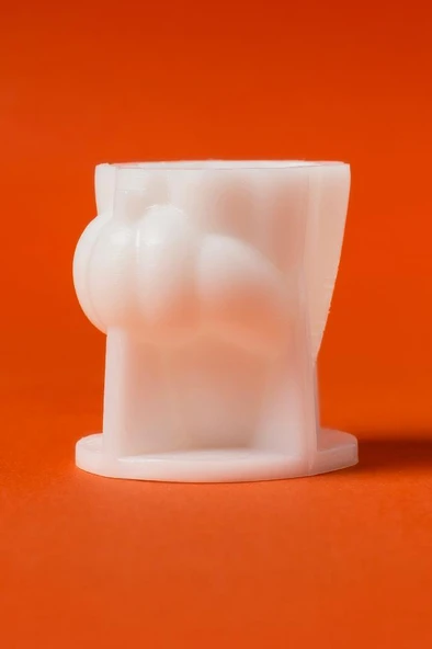 Kabaklı Hayalet M1 Silikon Mum Kalıbı - Resim 7