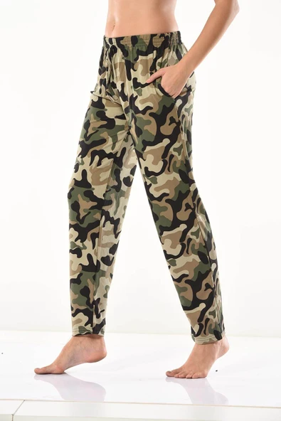 Derya Kurşun Kamuflaj Desenli Eşofman Altı 0573 - Resim 5