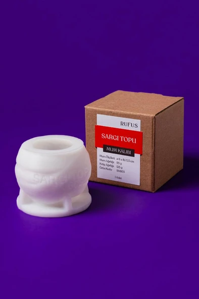 Sargı Topu Silikon Mum Kalıbı - Resim 9