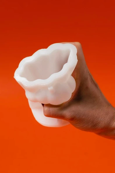 Kabaklı Hayalet M1 Silikon Mum Kalıbı - Resim 8