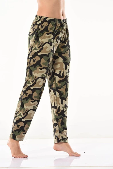 Derya Kurşun Kamuflaj Desenli Eşofman Altı 0573 ürün görseli 1