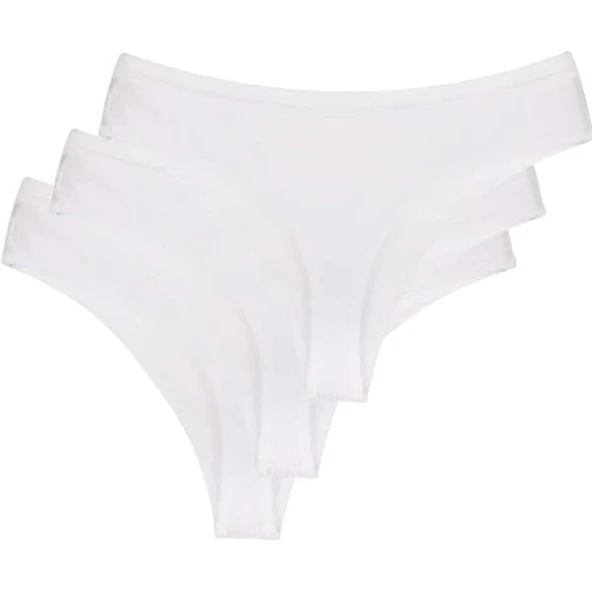 Huma One Kadın Ribana Tanga 3044 3 Adet ürün görseli 1