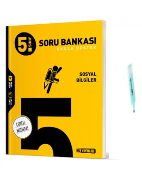 5.Sınıf Sosyal Bilgiler Soru Bankası (Yeni Müfredat) ürün görseli 1