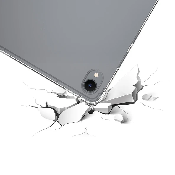 Samsung Galaxy Tab S11 11inç 2025 Kılıf Darbelere Dayanıklı Şeffaf Kapak X736 X730 - Resim 3