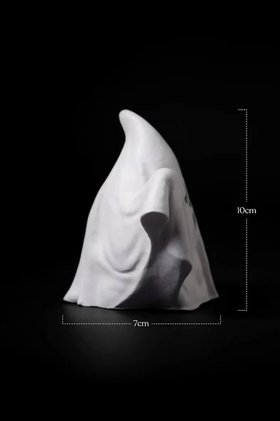 Hayalet 3 Silikon Mum Kalıbı - Resim 7