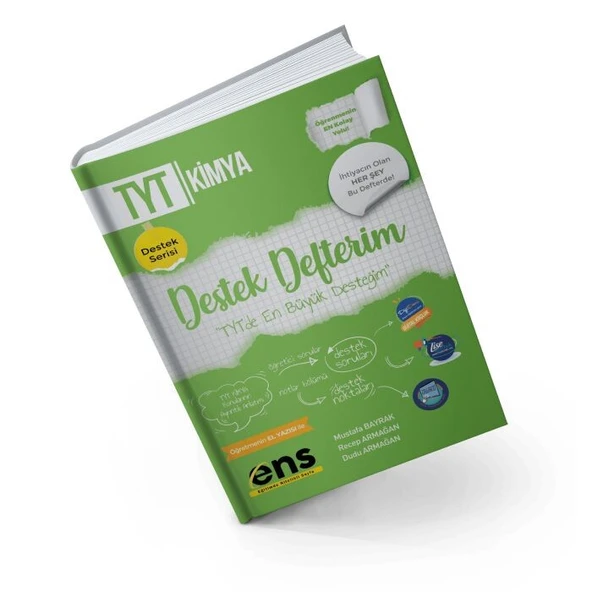 TYT Kimya Destek Defterim ENS Yayıncılık