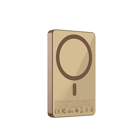 Recci RP35 PD 20W Led Göstergeli Hızlı Şarj Özellikli Wireless Powerbank 15W 10000mAh - 3