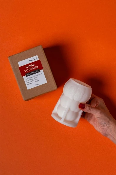 Kabak Totem M2 Silikon Mum Kalıbı - Resim 6