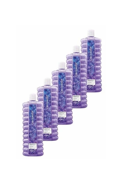 Senses Lavender Calm Lavanta Kokulu Banyo Köpüğü 1000 Ml. Beşli Set