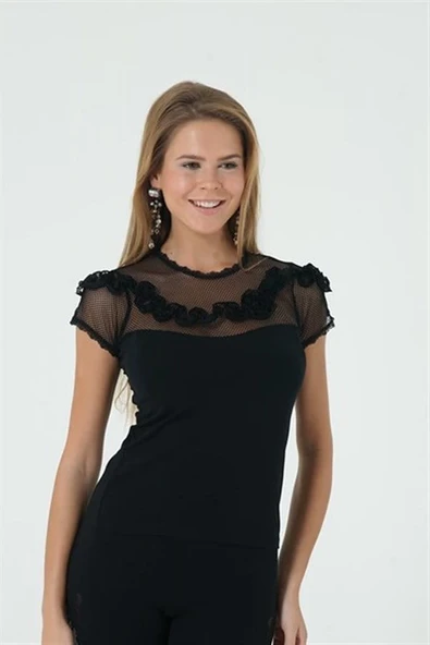 Yarım Kol Bluz Berrak Marka 2634 ürün görseli 1