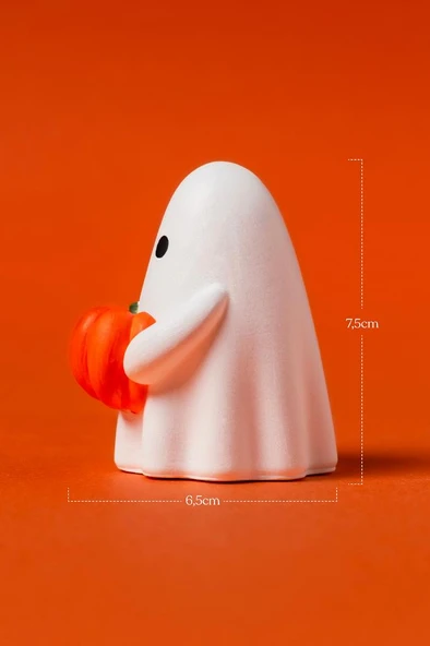 Kabaklı Hayalet M1 Silikon Mum Kalıbı - Resim 5