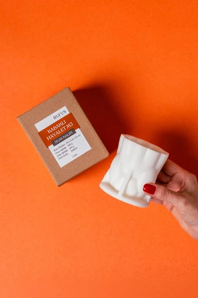 Kabaklı Hayalet M3 Silikon Mum Kalıbı - Resim 7