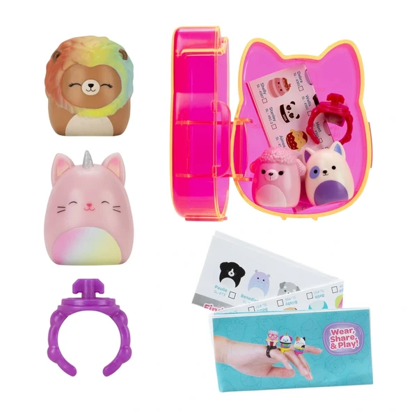 Squish-a-longs 2 Figür + Yüzük Sürpriz Paket Seri 2 AL0048-S2 ürün görseli