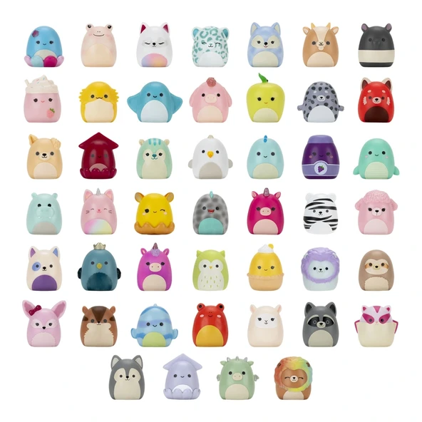 Squish-a-longs 2 Figür + Yüzük Sürpriz Paket Seri 2 AL0048-S2 - Resim 2