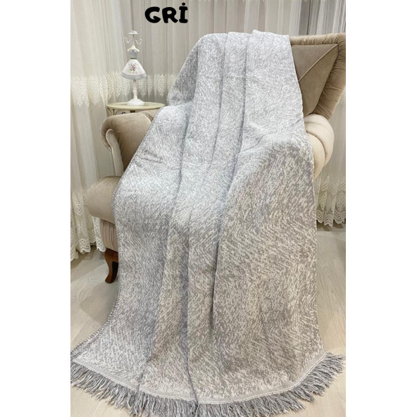 Özlü Home Lüks Pamuklu Koltuk Örtüsü 170x220 - 3