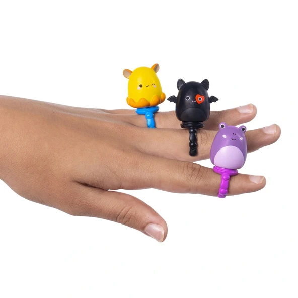 Squish-a-longs 2 Figür + Yüzük Sürpriz Paket Seri 2 AL0048-S2 - Resim 4