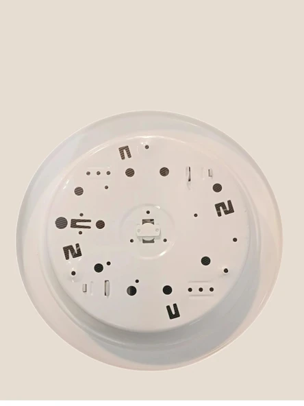 NADE Beyaz E-27x2 Duylu Sensörlü Tavan Glop (Sac Kasa) - 4