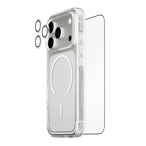 Panzerglass Apple iPhone 17 Pro Urban Explorer 3’ü 1 Arada Paket (Ekran Koruyucu+Kamera Koruyucu+Magsafe Kılıf) - Resim 3