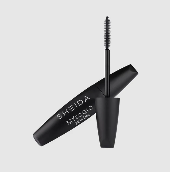 Sheida All In One Yoğun Hacim Ve Kıvrım Veren Extra Siyah Maskara