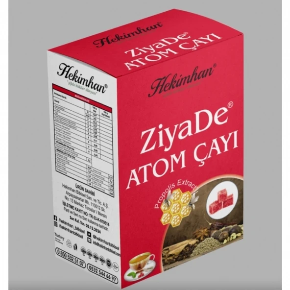 ZİYADE ATOM ÇAYI 170 GR ürün görseli