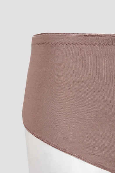 Koyu Kahve Barbara Yüksek Bel Korse - Resim 2