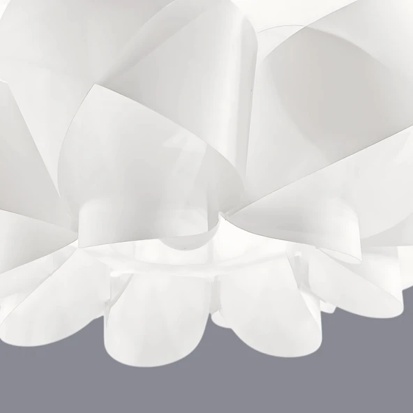 Petal Beyaz Sarkıt Avize (Kolay Kurulum) - 5