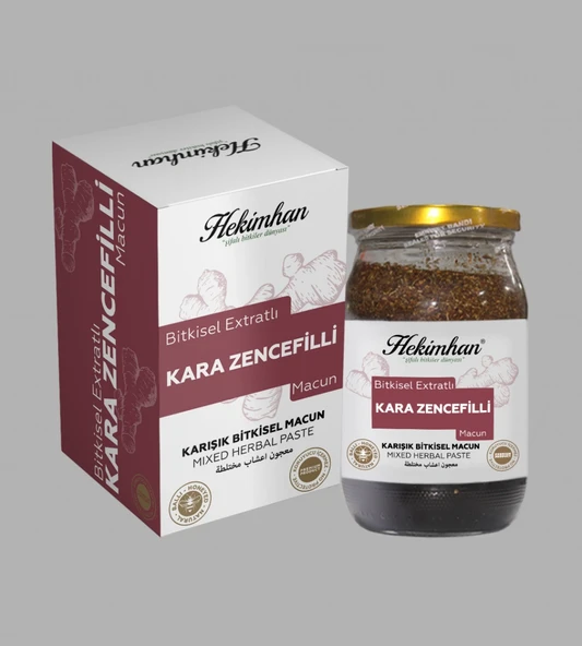KARA ZENCEFİLLİ MACUN 420 GR ürün görseli
