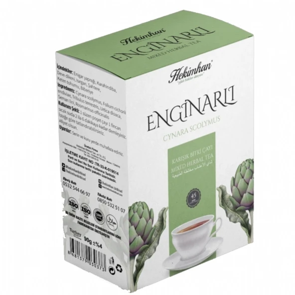 ENGİNARLI KARIŞIK ÇAY 45 Lİ SÜZEN POŞET