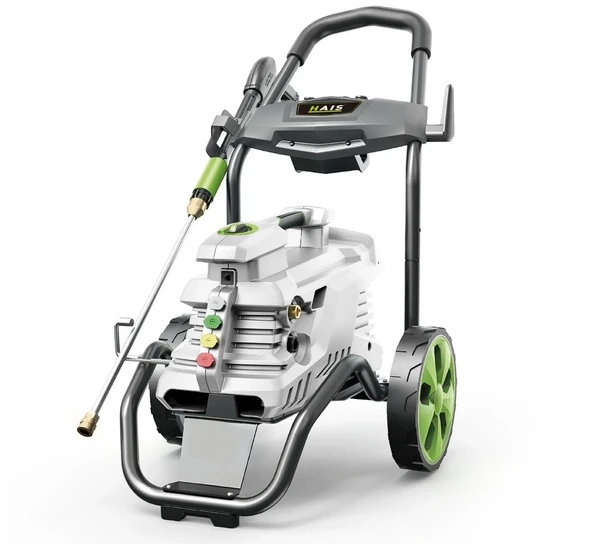 Hais 225 Bar Basınçlı Yıkama Makinesi 3100 W Arabalı