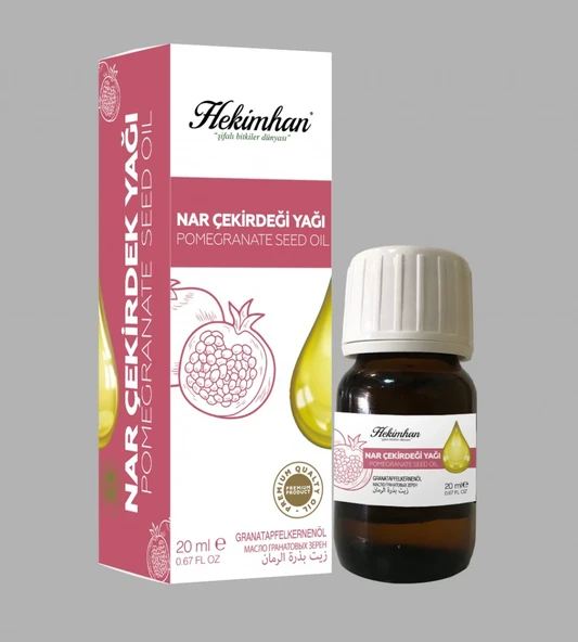 NAR ÇEKİRDEĞİ YAĞI SOĞUK PRES 20 ML ürün görseli