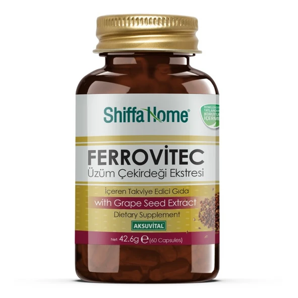 Ferrovitec Üzüm Çekirdeği Ekstresi 60 Kapsül ürün görseli