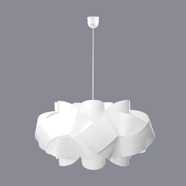 Petal Beyaz Sarkıt Avize (Kolay Kurulum) - 3