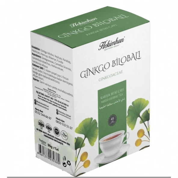 GİNGOBILOBALI KARIŞIK ÇAY 45 Lİ SÜZEN POŞET