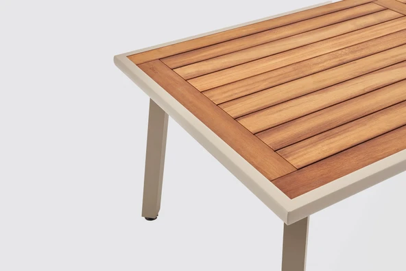 Milano Masa Bella Sandalye Takımı - Kum Rengi - Resim 6