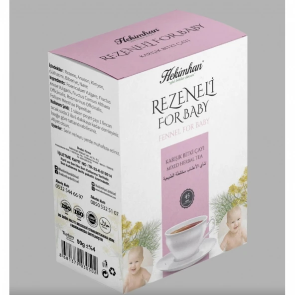 REZENELİ FOR BABY KARIŞIK ÇAY 45 Lİ SÜZEN POŞET